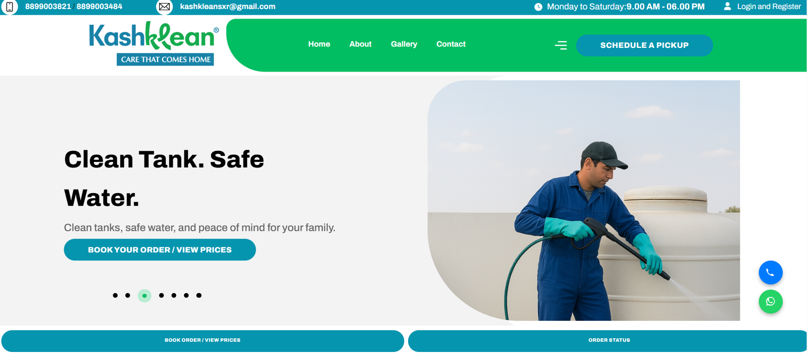 Kashklean Laundry and Cleaning Portal